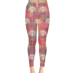 Colorful Background Abstract Everyday Leggings  by Sarkoni