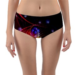 Physics Quantum Physics Particles Reversible Mid-waist Bikini Bottoms by Sarkoni