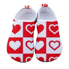 Background Card Checker Chequered Women s Sock-style Water Shoes by Sarkoni