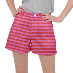 Stripes Striped Design Pattern Women s Ripstop Shorts by Grandong