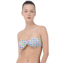 Star Pattern Design Decoration Classic Bandeau Bikini Top  by Apen