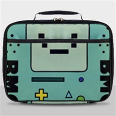 Adventure Time Beemo Bmo Illustration Cartoons Full Print Lunch Bag by Sarkoni