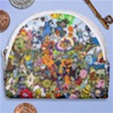 Cartoon Characters Tv Show  Adventure Time Multi Colored Horseshoe Style Canvas Pouch View1