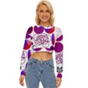 Illusion Optical Illusion Pattern Lightweight Long Sleeve Sweatshirt View1