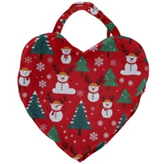 Christmas Decoration Giant Heart Shaped Tote by Modalart