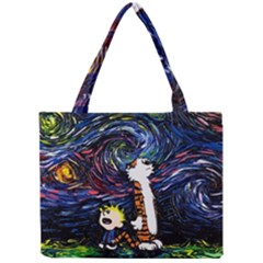 Cartoon Art Starry Night Van Gogh Mini Tote Bag by Modalart