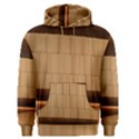 Architecture Art Boxes Brown Men s Core Hoodie View1