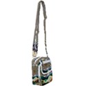 Surreal Art Psychadelic Mountain Shoulder Strap Belt Bag View1