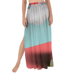 Watermelon Fruit Maxi Chiffon Tie-up Sarong by Modalart