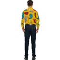 Graffiti Characters Seamless Ornament Men s Long Sleeve  Shirt View2