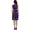 Space Pattern Sleeveless Dress With Pocket View4