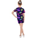 Space Pattern Kids  Mesh T-Shirt and Shorts Set View2