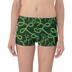 Snakes Seamless Pattern Boyleg Bikini Bottoms by Bedest