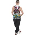 Hip Hop Background Men s Sleeveless Hoodie View2