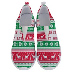 Merry Christmas Ya Filthy Animal No Lace Lightweight Shoes by Pakjumat