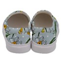 Narcissus Floral Botanical Flowers Men s Canvas Slip Ons View4