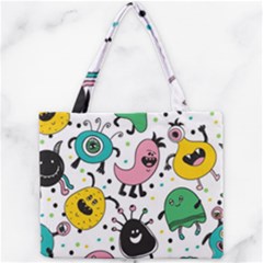 Funny Monster Pattern Mini Tote Bag by Pakjumat