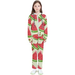 Cute Watermelon Seamless Pattern Kids  Tracksuit by Pakjumat