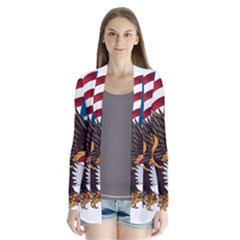 American Eagle Clip Art Drape Collar Cardigan by Maspions