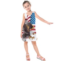 American Eagle Clip Art Kids  Sleeveless Dress by Maspions