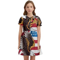 American Eagle Clip Art Kids  Bow Tie Puff Sleeve Dress by Maspions