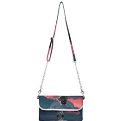 Astronaut Moon Space Nasa Planet Mini Crossbody Handbag by Maspions