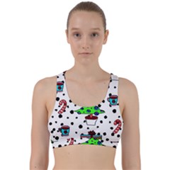 It`s Cold Outside  Back Weave Sports Bra by ConteMonfrey