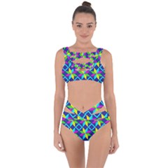 Pattern Star Abstract Background Bandaged Up Bikini Set  by Hannah976