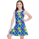 Pattern Star Abstract Background Kids  Lightweight Sleeveless Dress View1