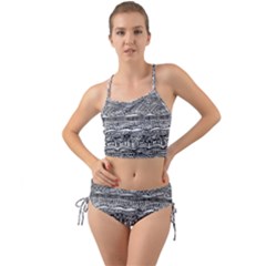 Ethno Seamless Pattern Mini Tank Bikini Set by Hannah976