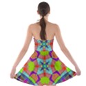 Farbenpracht Kaleidoscope Pattern Strapless Bra Top Dress View2