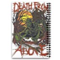 Grim Reaper Above Art  Monster Moon Letter Poster 5.5  x 8.5  Notebook View2