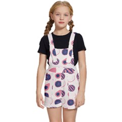 Fruits Halves Pattern Design Kids  Short Overalls by Apen