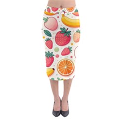 Fruit Sweet Pattern Midi Pencil Skirt by Ravend