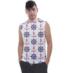 Nautical Seamless Pattern Men s Regular Tank Top by Grandong