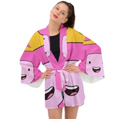 Adventure Time Princess Bubblegum Long Sleeve Kimono by Sarkoni