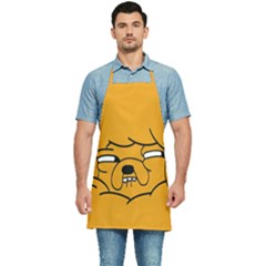 Adventure Time Jake The Dog Kitchen Apron by Sarkoni