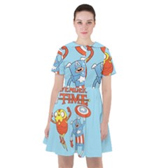 Adventure Time Avengers Age Of Ultron Sailor Dress by Sarkoni