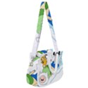 Adventure Time Finn And Jake Snow Rope Handles Shoulder Strap Bag View2