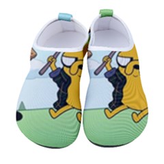 Adventure Time Finn And Jake Cartoon Network Parody Men s Sock-style Water Shoes by Sarkoni