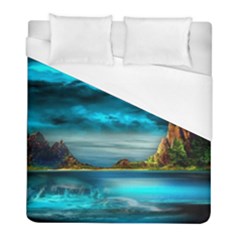 Artistic Fantasy Psychedelic Duvet Cover (full/ Double Size) by Sarkoni