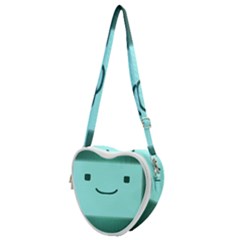 Adventure Time Bmo Heart Shoulder Bag by Sarkoni