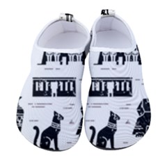 Dark Seamless Pattern Symbols Landmarks Signs Egypt Women s Sock-style Water Shoes by Bedest