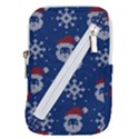 Santa Clauses Wallpaper Belt Pouch Bag (Small) View1