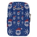 Santa Clauses Wallpaper Belt Pouch Bag (Small) View2