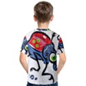 Bug Black Insect Animal Kids  Cotton T-Shirt View2