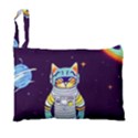 Cat Astronaut Space Retro Universe Foldable Grocery Recycle Bag View4