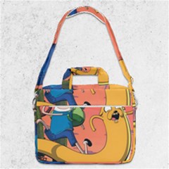 Finn And Jake Adventure Time Bmo Cartoon Macbook Pro 13  Shoulder Laptop Bag  by Bedest