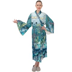 Adventure Time Lich Maxi Velvet Kimono by Bedest