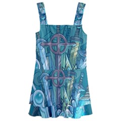 Adventure Time Lich Kids  Layered Skirt Swimsuit by Bedest